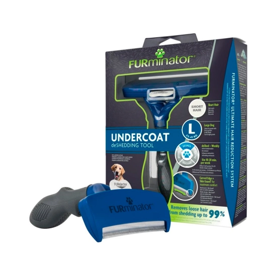 Фурминатор FURminator для собак с короткой шерстью, размер L (691656)
