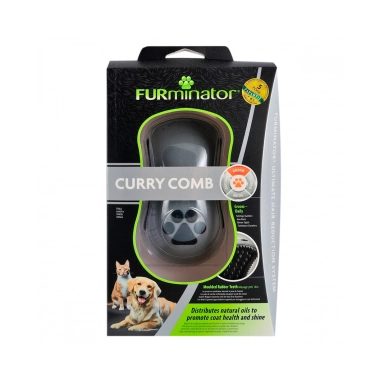 Щетка массажная FURminator для собак и кошек, резиновая (691715) - цена, характеристики, отзывы, рассрочка, фото 1