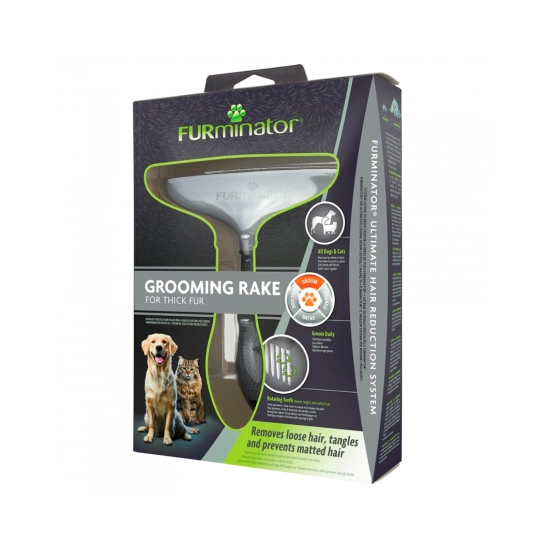 Гребінець FURminator для собак і кішок, з зубцями, що обертаються (691664)