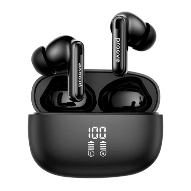 Бездротові навушники Proove Intro Pro TWS with ANC (APP) Obsidian Black - цена, характеристики, отзывы, рассрочка, фото 1