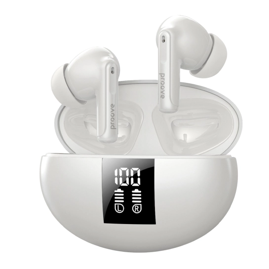 Бездротові навушники Proove Thunder Buds SE TWS with ANC (APP) White