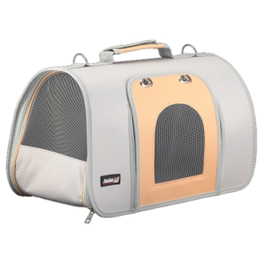 Сумка-переноска AnimAll жорстка з фронтальними дверцятами, для собак і котів, помаранчева, 44х22х25 см (183687) - цена, характеристики, отзывы, рассрочка, фото 1