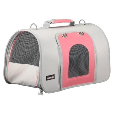 Сумка-переноска AnimAll жёсткая с фронтальными дверцами, для собак и котов, красная, 44х22х25 см (183685) - цена, характеристики, отзывы, рассрочка, фото 1