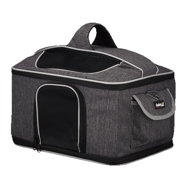 Сумка-переноска AnimAll м'яка CH-9006-1, для собак і котів, сіра, 40х28х28 см (183946) - цена, характеристики, отзывы, рассрочка, фото 1