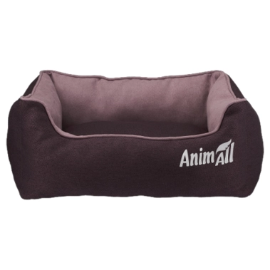 Лежак AnimAll Nena S Velours Berry, для собак та котів, 45х35х16 см (151070) - цена, характеристики, отзывы, рассрочка, фото 1