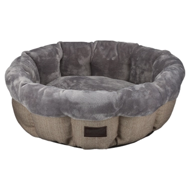 Лежак AnimAll Mary M, для собак та котів, бежевий, 60х60х17 см (159882) - цена, характеристики, отзывы, рассрочка, фото 1