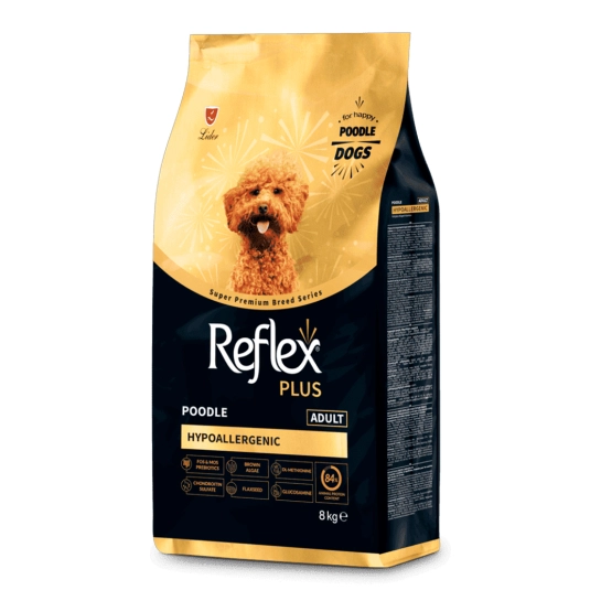 Сухой корм Reflex Plus для собак породы пудель, 8 кг (RFX-644)