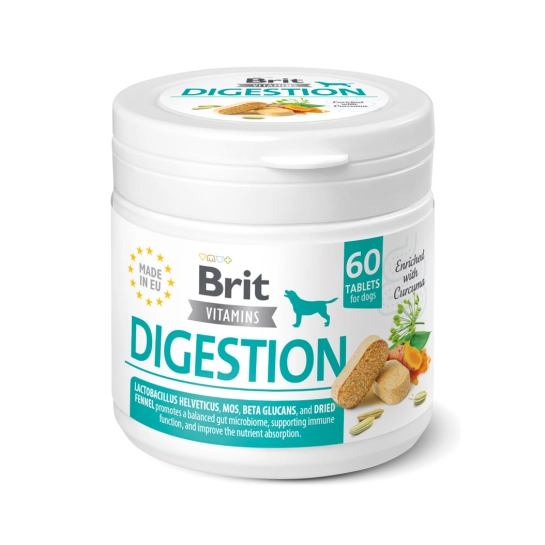 Витамины для собак Brit Vitamins Digestion для пищеварения 60 таблеток (112290)