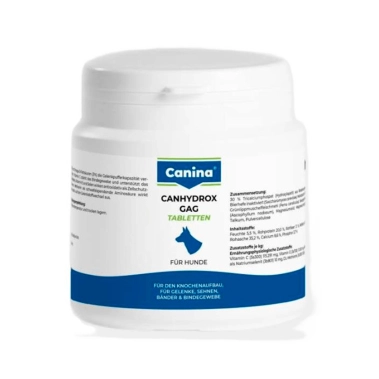 Витамины Canina Canhydrox GAG для собак, при проблемах с суставами и мышцами, 100 г (60 таб) (123490 AD) - цена, характеристики, отзывы, рассрочка, фото 1