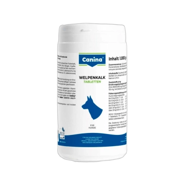 Вітаміни Canina Welpenkalk для цуценят 1000 г (1000 табл) (120765 AD) - цена, характеристики, отзывы, рассрочка, фото 1