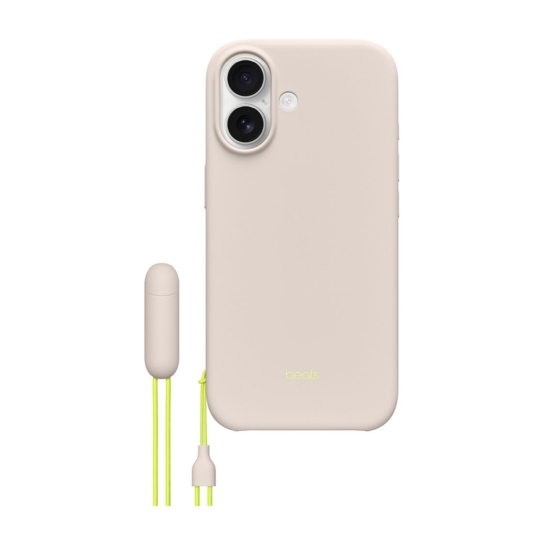 Чехол Beats iPhone 17 Kickstand Case with MagSafe and Camera Control - Lime Stone (MGTL4LL/A) - цена, характеристики, отзывы, рассрочка, фото 1
