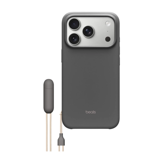 Чехол Beats iPhone 17 Pro Kickstand Case with MagSafe and Camera Control - Granite Gray (MGY74LL/A)