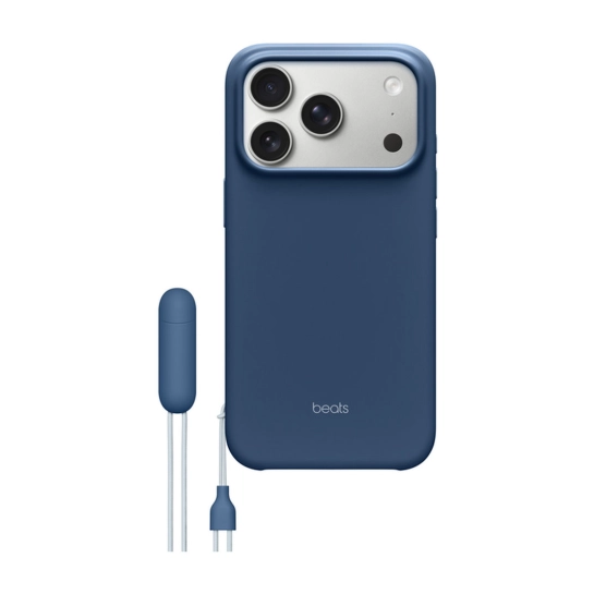 Чехол Beats iPhone 17 Pro Max Kickstand Case with MagSafe and Camera Control - Bedrock Blue (MGTR4LL/A)