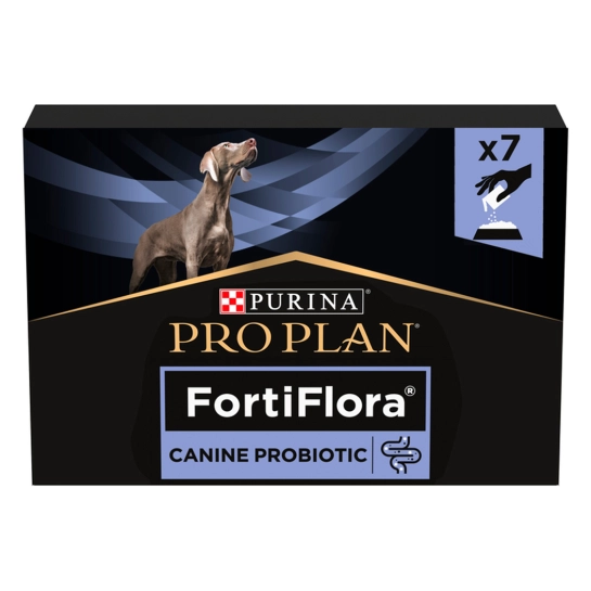 Пробіотик Purina Pro Plan FortiFlora для дорослих собак та цуценят, підтримка мікрофлори ШКТ, 7х1 г (8445290041210)