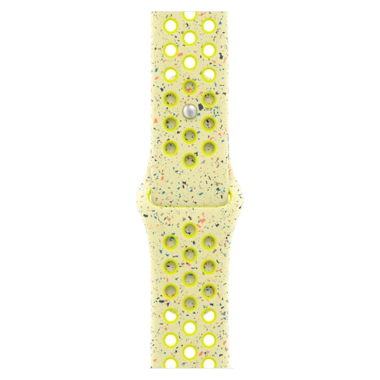 Ремешок Apple Nike Sport Band Volt Splash 46 мм S/M (MGC04ZM/A)