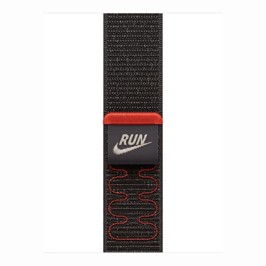 Ремешок Apple Nike Sport Loop Midnight Black 46 мм (MGD34ZM/A)