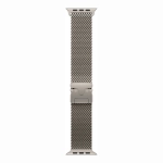 Ремінець Apple Milanese Loop Natural Titanium 49 мм Medium (MGHP4ZM/A)