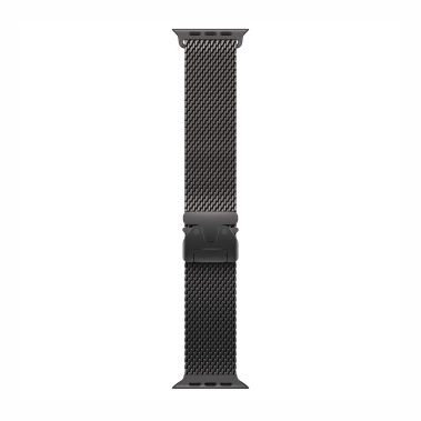 Ремінець Apple Milanese Loop Black Titanium 49 мм Small (MGHR4ZM/A) - цена, характеристики, отзывы, рассрочка, фото 1