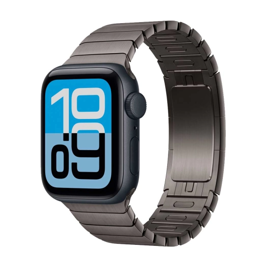 Смарт-годинник Apple Watch SE 3 GPS + Cellular 40mm Aluminium Midnight Case with Slate Link Bracelet (Ідеальний)