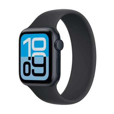 Б/У Смарт-часы Apple Watch SE 3 GPS 44mm Aluminium Midnight Case with Black Solo Loop (Отличное) - цена, характеристики, отзывы, рассрочка, фото 1