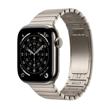 Б/У Смарт-часы Apple Watch Series 11 GPS + LTE 42mm Natural Titanium Case w. Natural Link Bracelet (Отличное) - цена, характеристики, отзывы, рассрочка, фото 1