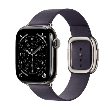 Б/У Смарт-часы Apple Watch Series 11 GPS + LTE 46mm Slate Titanium Case w. Midnight Purple Modern Buckle (Идеальное) - цена, характеристики, отзывы, рассрочка, фото 1