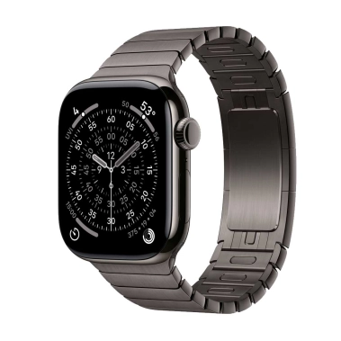 Б/У Смарт-часы Apple Watch Series 11 GPS + LTE 46mm Slate Titanium Case w. Slate Link Bracelet (Отличное) - цена, характеристики, отзывы, рассрочка, фото 1