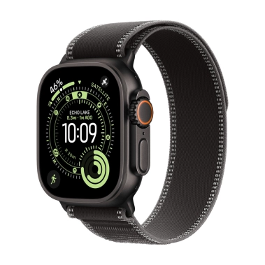 Б/У Смарт-часы Apple Watch Ultra 3 GPS + LTE 49mm Black Titanium Case with Black/Charcoal Trail Loop - M/L (Отличное) - цена, характеристики, отзывы, рассрочка, фото 1