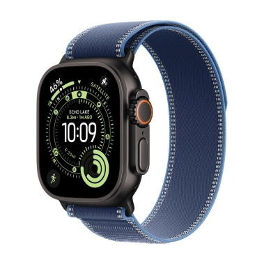 Б/У Смарт-часы Apple Watch Ultra 3 GPS + LTE 49mm Black Titanium Case with Blue/Bright Blue Trail Loop (Отличное) - цена, характеристики, отзывы, рассрочка, фото 1