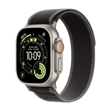 Б/У Смарт-часы Apple Watch Ultra 3 GPS + LTE 49mm Natural Titanium Case with Black/Charcoal Trail Loop (Отличное) - цена, характеристики, отзывы, рассрочка, фото 1