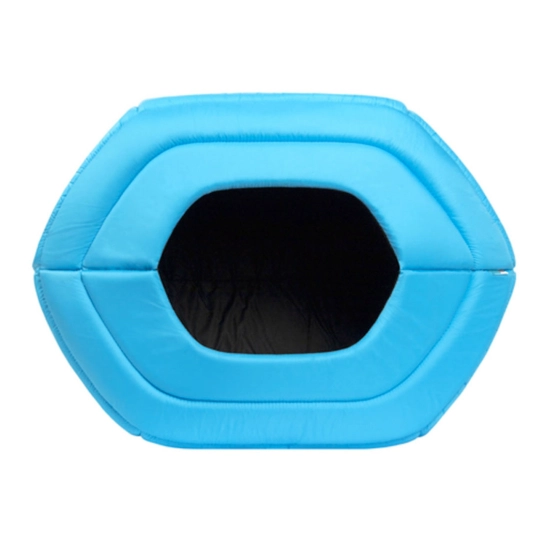 Будка для домашних животных AiryVest M 60 x 29 x 42 см Голубая (892)