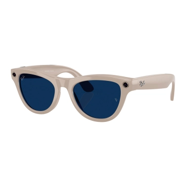 Смарт-очки Ray-Ban Meta Skyler - Shiny Chalky Gray Frame with Clear Sapphire Transition Lenses (RW4010 6700MF 52) (Open Box) - цена, характеристики, отзывы, рассрочка, фото 1