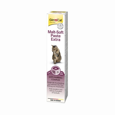 Паста GimCat Every Day Malt-Soft Paste Extra для виведення шерсті зі шлунка кішок 20 г (G-407081/417912) - цена, характеристики, отзывы, рассрочка, фото 1