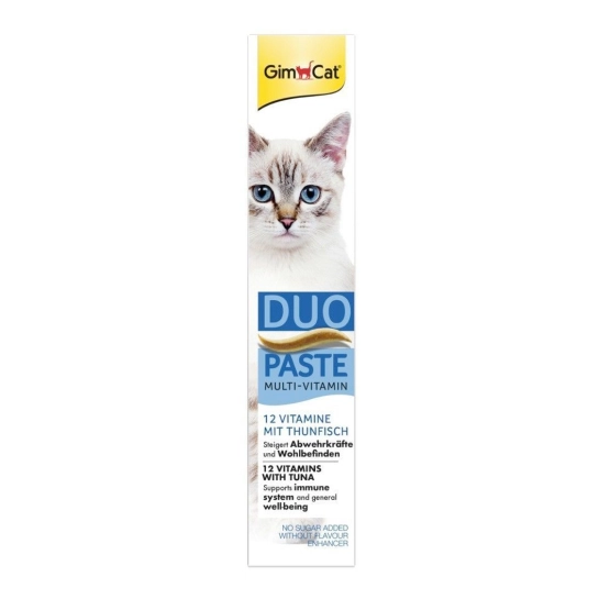 Паста GimCat Duo Paste Multivitamin з тунцем для котів 50 г (G-421858)