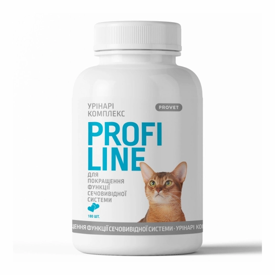Витамины Provet Profiline Urinary Complex для кошек поддержка мочевыводящей системы 180 таб (PR243167)