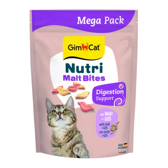 Витамины GimCat Nutri Malt Bites для кошек выведение шерсти с мальтом 425 г (G-427348)