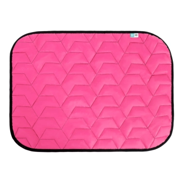 Підстилка для собак AiryVest S 55 x 40 см Рожево-Чорна (0076) - цена, характеристики, отзывы, рассрочка, фото 1