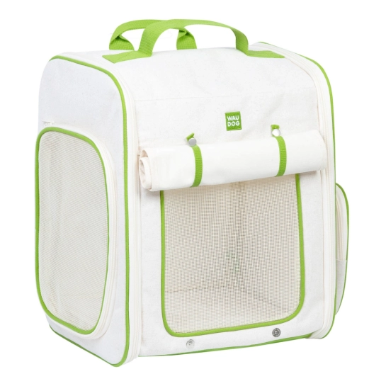 Рюкзак-переноска WAUDOG Relax Eco для кошек и собак мелких пород 42 x 34 x 27 см до 8 кг (9986)