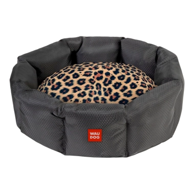 Лежанка для собак WAUDOG Relax малюнок «Леопард» S 34 x 45 x 17 см (313-4066) - цена, характеристики, отзывы, рассрочка, фото 1
