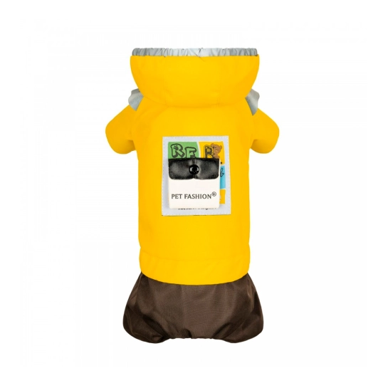 Дощовик Pet Fashion для дівчаток, розмір XS2, жовтий (лімітована серія) (PR243155)
