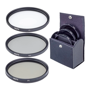 Набор светофильтров ProOptic Lens Essentials Filter Kit 40.5 (UV, CP, ND2 with Pouch) (PRO040KIT) - цена, характеристики, отзывы, рассрочка, фото 1