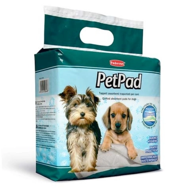 Пелюшки для тварин Padovan Pet Pad 60x60 см 10 шт. (PP00646) - цена, характеристики, отзывы, рассрочка, фото 1