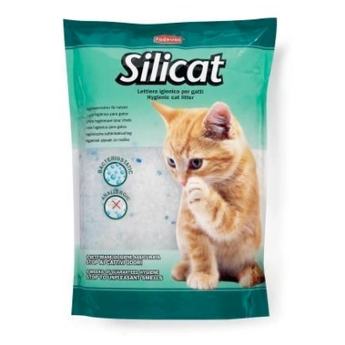 Гигиенический наполнитель для кошек Padovan Silicat 2.2 кг / 5 л силикагель (PP00064) - цена, характеристики, отзывы, рассрочка, фото 1