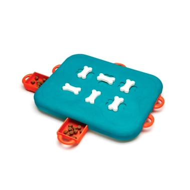 Інтерактивна іграшка Nina Ottosson для собак Dog Casino, бірюзова (no67334) - цена, характеристики, отзывы, рассрочка, фото 1