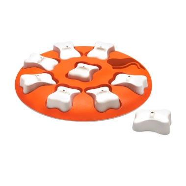 Интерактивная игрушка Nina Ottosson для собак Dog Smart, оранжевая (no67331) - цена, характеристики, отзывы, рассрочка, фото 1