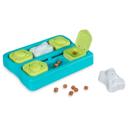 Интерактивная игрушка Catstages для кошек Kitty Puzzles, голубая (no71456)
