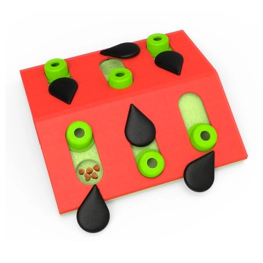 Інтерактивна іграшка Nina Ottosson для котів Пазл Кавун, різнокольорова (no69583) - цена, характеристики, отзывы, рассрочка, фото 1