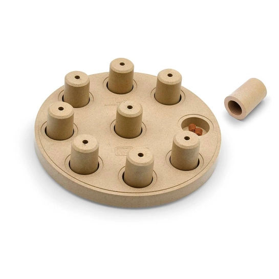 Интерактивная игрушка Nina Ottosson для собак Dog Smart Composite, коричневая (no69539)