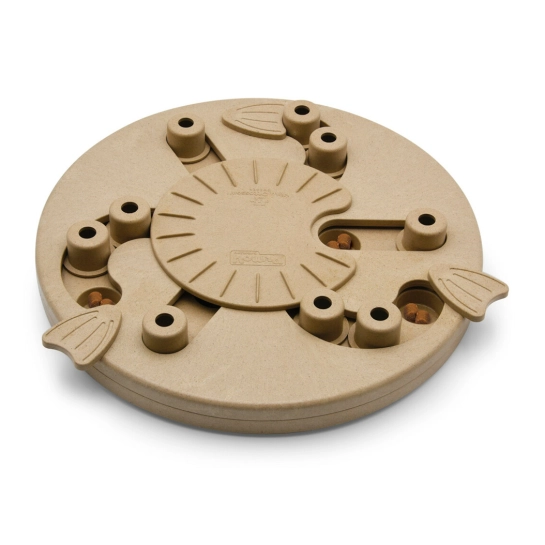 Інтерактивна іграшка Nina Ottosson для собак Ребус, бежево-сіра (no67337)