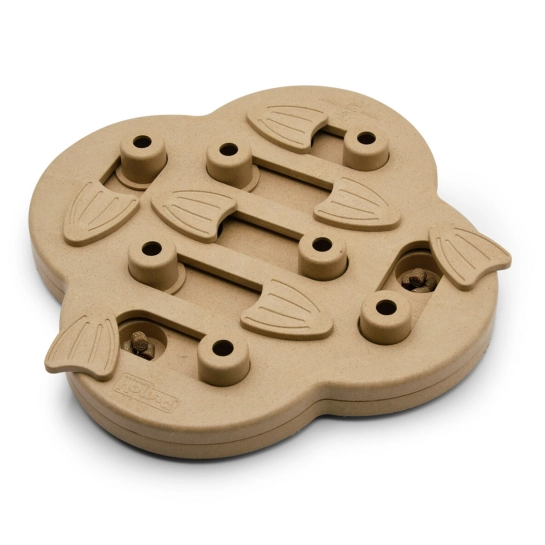 Інтерактивна іграшка Nina Ottosson для собак Схованка, бежево-сіра (no67338)